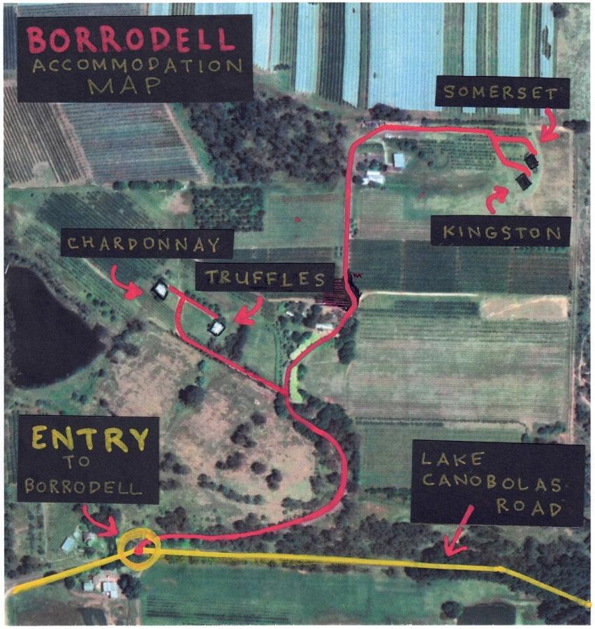 Borrodell Vineyard Hotel Orange Eksteriør billede